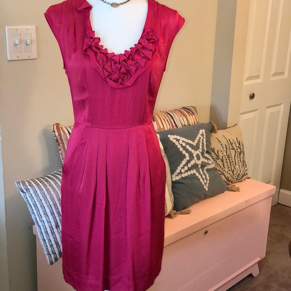 BCBG MaxAzria Fuchsia Dress